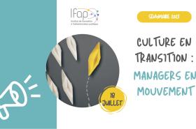 Visuel Séminaire Culture en transition : managers en mouvement