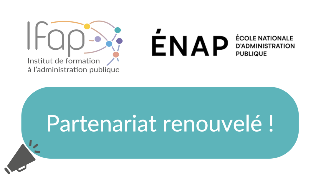 Partenariat IFAP ENAP renouvelé
